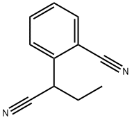 2-(1-cyanopropyl)benzonitrile 구조식 이미지