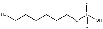 1-Hexanol, 6-mercapto-, 1-(dihydrogen phosphate) Structure