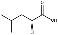 Pentanoic acid, 2-chloro-4-methyl-, (R)- (9CI) Structure