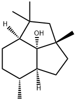 7bH-Cyclopent[cd]inden-7b-ol, decahydro-1,1,2a,5-tetramethyl-, (2aS,4aS,5R,7aS,7bR)- Structure