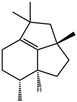 1H-Cyclopent[cd]indene, 2,2a,3,4,4a,5,6,7-octahydro-1,1,2a,5-tetramethyl-, (2aS,4aS,5R)- Structure