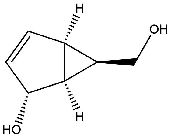 Bicyclo[3.1.0]hex-2-ene-6-methanol, 4-hydroxy-, (1α,4α,5α,6β)- (9CI) Structure