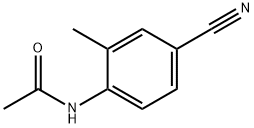 Acetamide, N-(4-cyano-2-methylphenyl)- Structure