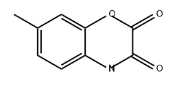 2H-1,4-Benzoxazine-2,3(4H)-dione, 7-methyl- Structure