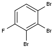 Benzene, 1,2,3-tribromo-4-fluoro- 구조식 이미지