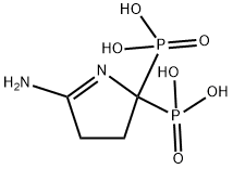 2-iminopyrrolidone-5,5-diphosphonic acid Structure