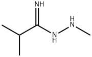 Propanimidic acid, 2-methyl-, 2-methylhydrazide Structure
