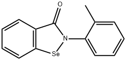 1,2-Benzisoselenazol-3(2H)-one, 2-(2-methylphenyl)- Structure