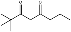 3,5-Octanedione, 2,2-dimethyl- Structure