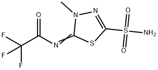2,2,2-trifluoromethazolamide Structure