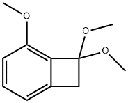 2,8,8-Trimethoxybicyclo[4.2.0]octa-1,3,5-triene 구조식 이미지