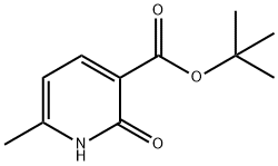 3-Pyridinecarboxylic acid, 1,2-dihydro-6-methyl-2-oxo-, 1,1-dimethylethyl ester Structure