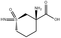 2H-Thiopyran-3-carboxylicacid,3-amino-1,1,3,4,5,6-hexahydro-1-imino-,1- 구조식 이미지