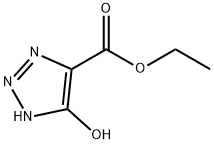 1H-1,2,3-Triazole-4-carboxylic acid, 5-hydroxy-, ethyl ester Structure