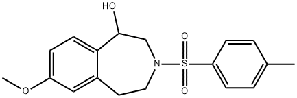 1H-3-Benzazepin-1-ol, 2,3,4,5-tetrahydro-7-methoxy-3-[(4-methylphenyl)sulfonyl]- 구조식 이미지