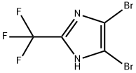 1H-Imidazole, 4,5-dibromo-2-(trifluoromethyl)- Structure