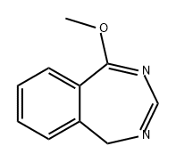 1H-2,4-Benzodiazepine, 5-methoxy- Structure