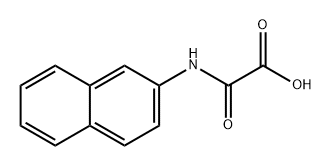 Acetic acid, 2-(2-naphthalenylamino)-2-oxo- Structure