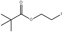 Propanoic acid, 2,2-dimethyl-, 2-iodoethyl ester 구조식 이미지