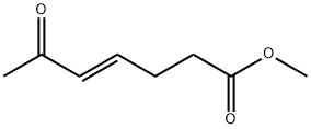 4-Heptenoic acid, 6-oxo-, methyl ester, (4E)- Structure