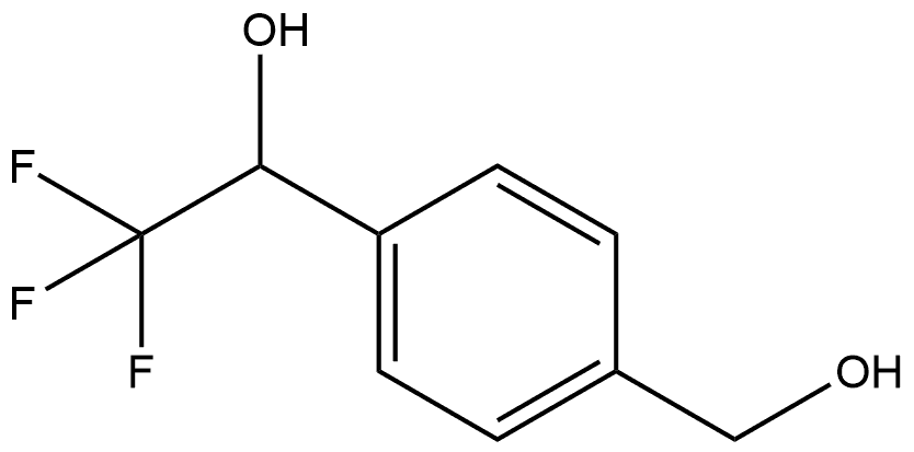 1,4-Benzenedimethanol, α-(trifluoromethyl)- 구조식 이미지