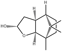 4,7-Methanobenzofuran-2-ol, octahydro-7,8,8-trimethyl-, (2S,3aS,4R,7R,7aS)- 구조식 이미지