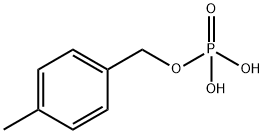Benzenemethanol, 4-?methyl-?, dihydrogen phosphate (9CI) 구조식 이미지