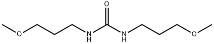 Urea, N,N'-bis(3-methoxypropyl)- Structure