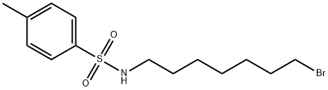 Benzenesulfonamide, N-(7-bromoheptyl)-4-methyl- 구조식 이미지