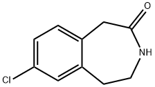 2H-3-Benzazepin-2-one, 7-chloro-1,3,4,5-tetrahydro- Structure