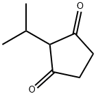 2-Isopropyl-cyclopentane-1,3-dione Structure