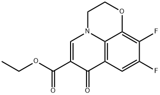 Ofloxacin Impurity 1 구조식 이미지