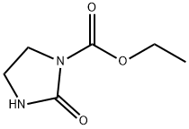 1-Imidazolidinecarboxylic acid, 2-oxo-, ethyl ester Structure