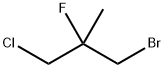 1-bromo-3-chloro-2-fluoro-2-methylpropane Structure