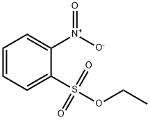 Benzenesulfonic acid, 2-nitro-, ethyl ester Structure