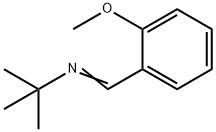 2-Propanamine, N-[(2-methoxyphenyl)methylene]-2-methyl- 구조식 이미지