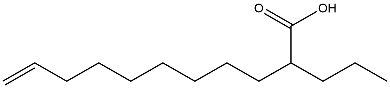 2-Propylundec-10-enoic acid Structure