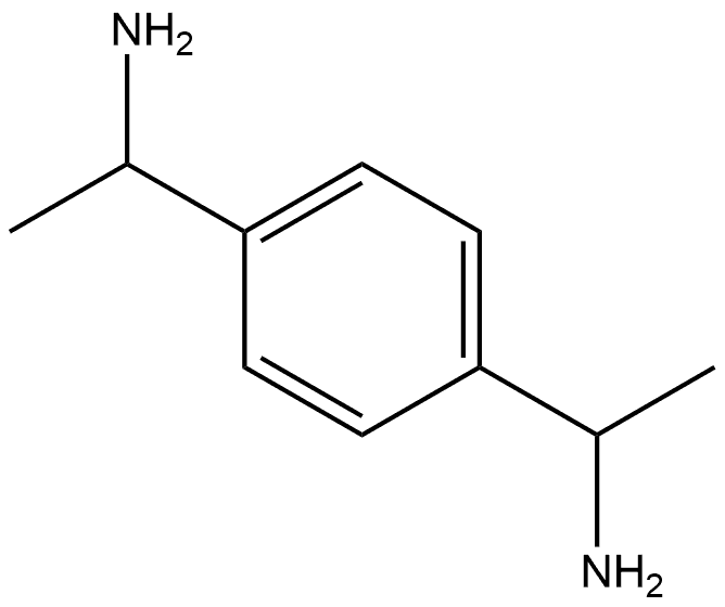 1,4-Benzenedimethanamine, α1,α4-dimethyl- 구조식 이미지