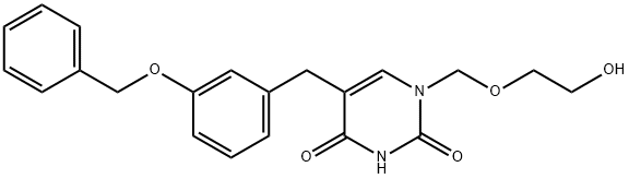 5-benzyloxybenzylacyclouridine 구조식 이미지