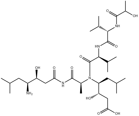 lactoylpepstatin 구조식 이미지