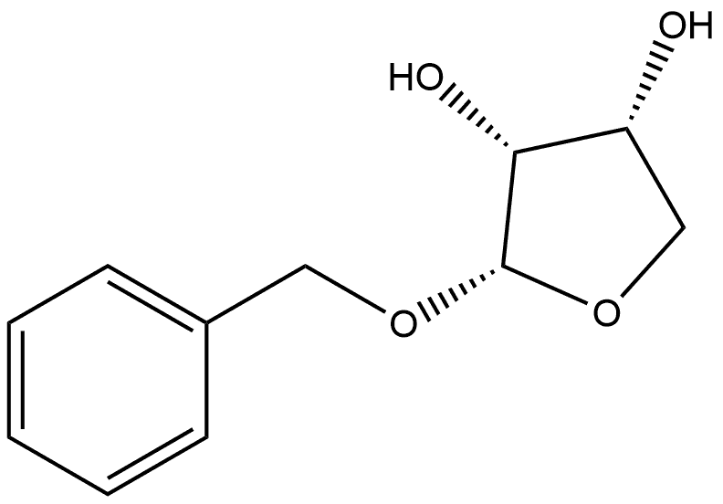 Benzyl α-D-erythrofuranoside Structure