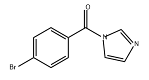 Methanone, (4-bromophenyl)-1H-imidazol-1-yl- Structure