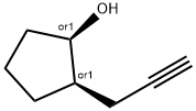 Cyclopentanol, 2-(2-propyn-1-yl)-, (1R,2R)-rel- 구조식 이미지