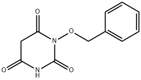 2,4,6(1H,3H,5H)-Pyrimidinetrione, 1-(phenylmethoxy)- Structure