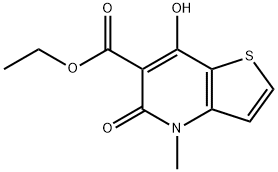 ethyl
7-hydroxy-4-methyl-5-oxo-4H,5H-thieno[3,2-b]pyri
dine-6-carboxylate 구조식 이미지