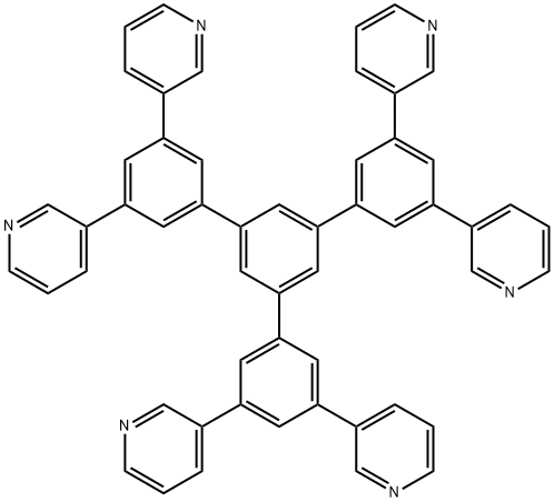 1,3,5-Tri(3,5-bipyrid-3',3"-yl-phenyl)benzene Structure