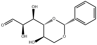 D-Glucose, 4,6-O-[(R)-phenylmethylene]- Structure