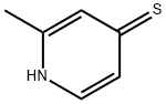 4(1H)-피리딘티온,2-메틸-(9CI) 구조식 이미지