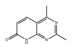 Pyrido[2,3-d]pyrimidin-7(8H)-one, 2,4-dimethyl- Structure