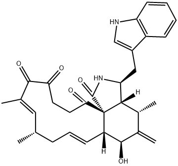 Isochaetoglobosin D Structure